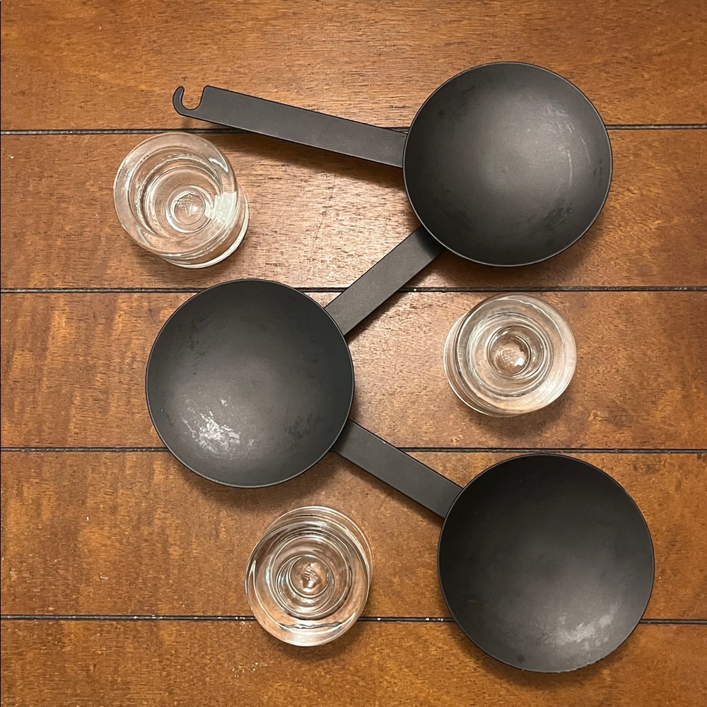 Partylite Essentials Candle Base with Essentials Candle Holder Trio